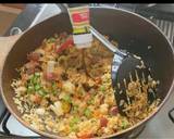 ข้าวผัดพริกแกงกะเพรากุ้ง🔥🔥 วิธีทำสูตร 5 รูป