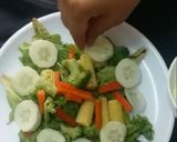 A picture of step 11 of Salad summer delight from veggie and fruit garden.