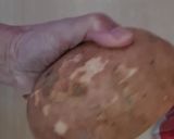 Foto del paso 1 de la receta: Boniato relleno al microondas 🍠