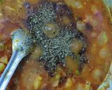A picture of step 4 of Dhaba Style Aaloo Matar Tamatar ki Sabji.
