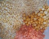 A picture of step 1 of One pot Protein rich Vegetable Dalia(broken wheat) khichdi.