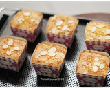 Foto langkah ke 7 dari resep Bolu Hongkong Keju Almond harum lembutt.