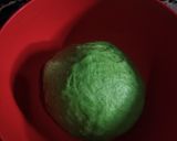 Foto langkah ke 2 dari resep Bapao Pandan Isi Cokelat.