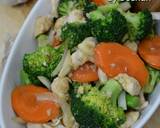 Honey Garlic Chicken Broccoli /Ayam Broccoli masak Madu&Bawang putih langkah memasak 7 foto