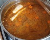 Tárkonyos húsgombóc leves recept fázis 2 fotója