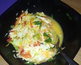 Foto langkah ke 2 dari resep Telur dadar isi.