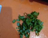 Foto langkah ke 2 dari resep Sayur kol goreng isi ayam daging.