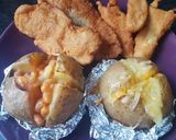 Jacket potato (Töltött Burgonya) recept fázis 4 fotója