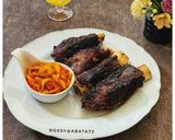 Foto langkah ke 10 dari resep Iga Konro Bakar Madu Sambal Mangga.