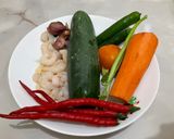 Foto langkah ke 1 dari resep Acar Udang.