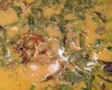Foto langkah ke 3 dari resep Gulai ikan salai pucuk ubi.