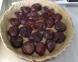 Une image de l'étape 4 de Tarte aux prunes pâte brisée aux noix.