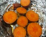 Foto do passo 3 de Batata doce ao murro com alho e parmesão