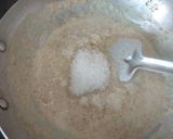A picture of step 7 of Besan Halwa.