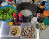 Foto langkah ke 1 dari resep Nasi Sawi Ala Hokkian.