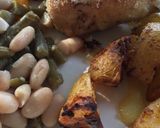 A picture of step 4 of Mustard roasted potatoes.