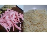 Foto langkah ke 2 dari resep Farfalle Carbonara.