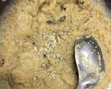 A picture of step 7 of Banana semolina sheera.