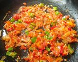 A picture of step 9 of Burabiscon shinkafa (rice couscous).