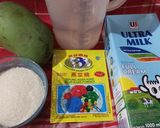 Foto langkah ke 1 dari resep Puding Lapis Mangga.