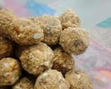 A picture of step 6 of Panjeeri Ke Ladoo.