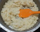 A picture of step 3 of Chocolate Coconut ladoo.