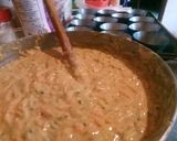A picture of step 7 of Soft and moist Carrot, zucchini & blueberry muffins.