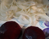 A picture of step 1 of Pickled Beet Roots Batch 4.