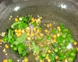 A picture of step 2 of Barnyard Millets Vegetables Upma.