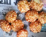 A picture of step 3 of Sabudana wada.