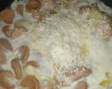 Foto langkah ke 3 dari resep Penne Carbonara Ekonomis.