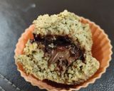 Foto del paso 3 de la receta: Cupcake de avena con huevito de chocolate ❤️