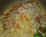White sauce and vegetables triangles recipe step 3 photo