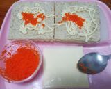 รูปขั้นตอนการทำที่ 2 ของ แซนวิชไข่กุ้ง