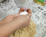 A picture of step 3 of Nankhatai/Butter biscuits/Cookies.