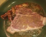 A picture of step 3 of Entree Reservations (T-Bone Steak and Jalepeno Cheese Sausage).
