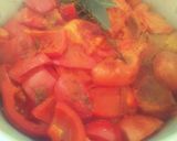 Une image de l'étape 2 de Tomates cuisinées.