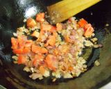 A picture of step 4 of Mutton Dhansak.