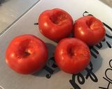 Une image de l'étape 4 de Salade de laitue rouge aux tomates,concombre et persil.