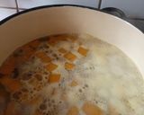 Foto del paso 4 de la receta: Tortilla de vegetales Con puré de zapallo y papas