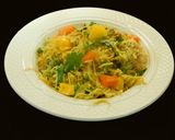 A picture of step 5 of A gourmet upma to kill for.