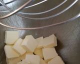 A picture of step 2 of Sunshine's lemon butter frosting.