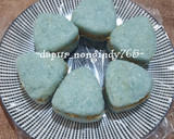 Foto langkah ke 4 dari resep Lemper Telang (Onigiri) isi Ayam.