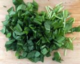 A picture of step 5 of Wild garlic spelt risotto.