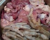 Foto langkah ke 1 dari resep Hati ampela+ceker setan.