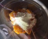 A picture of step 1 of Mango smoothie.