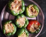 स्टफ्ड कैप्सिकम (Stuffed capsicum recipe in hindi) रेसिपी चरण 3 फोटो