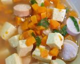 Foto langkah ke 4 dari resep Sup Tomat Vegetarian.