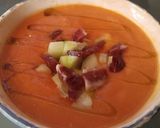 Foto del paso 3 de la receta: Salmorejo con pepino y jamón 😍