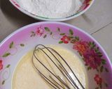 Hình bước làm 1 của món Bánh pancake cuộn phô mai